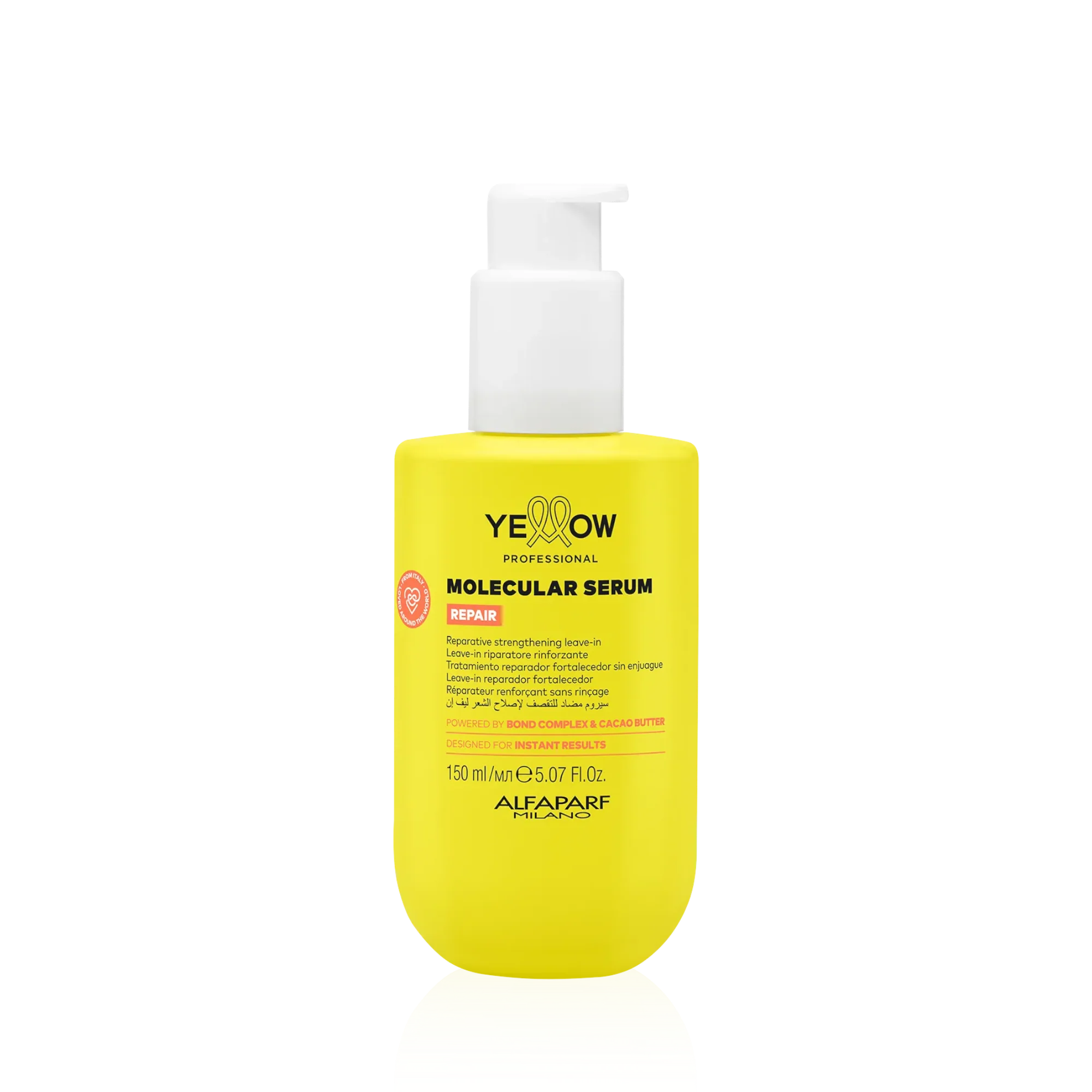 YELLOW PROFESSIONAL MOLECULAR SERUM REPAIR Wielofunkcyjne serum do włosów zniszczonych 150 ml