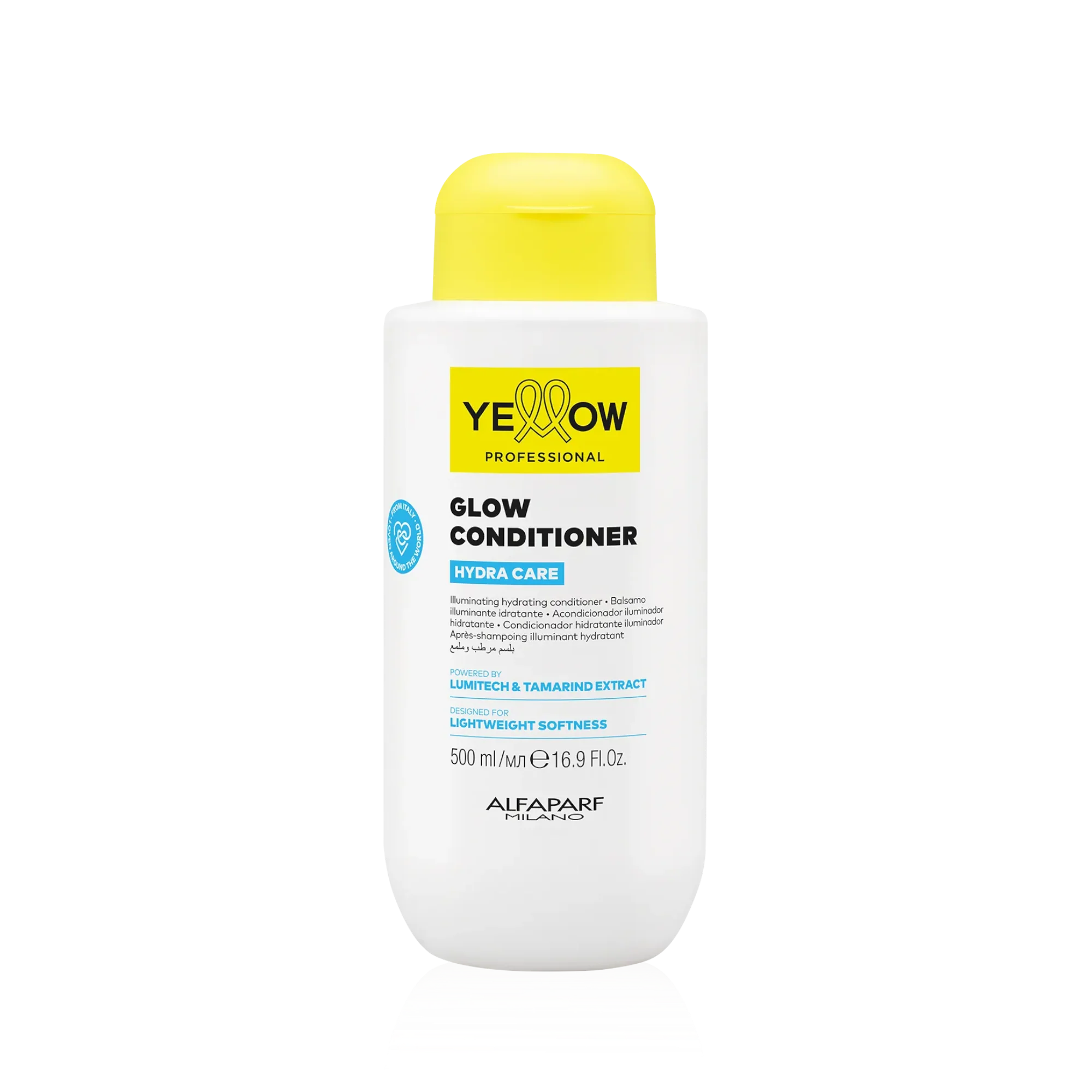 YELLOW PROFESSIONAL GLOW HYDRA CARE Intensywnie nawilżająca odżywka do włosów 500 ml