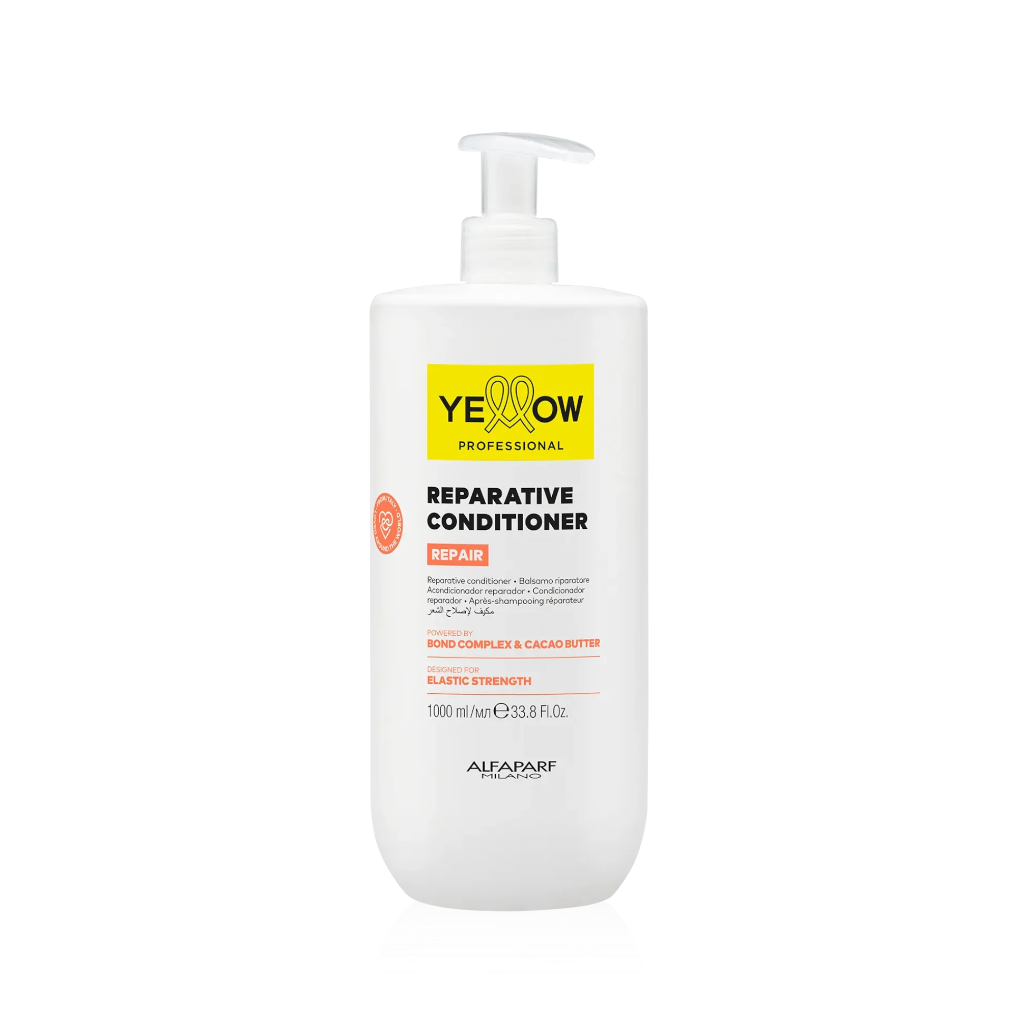 YELLOW PROFESSIONAL REPAIR REPARATIVE CONDITIONER Regenerująca odżywka do włosów zniszczonych 1000 ml