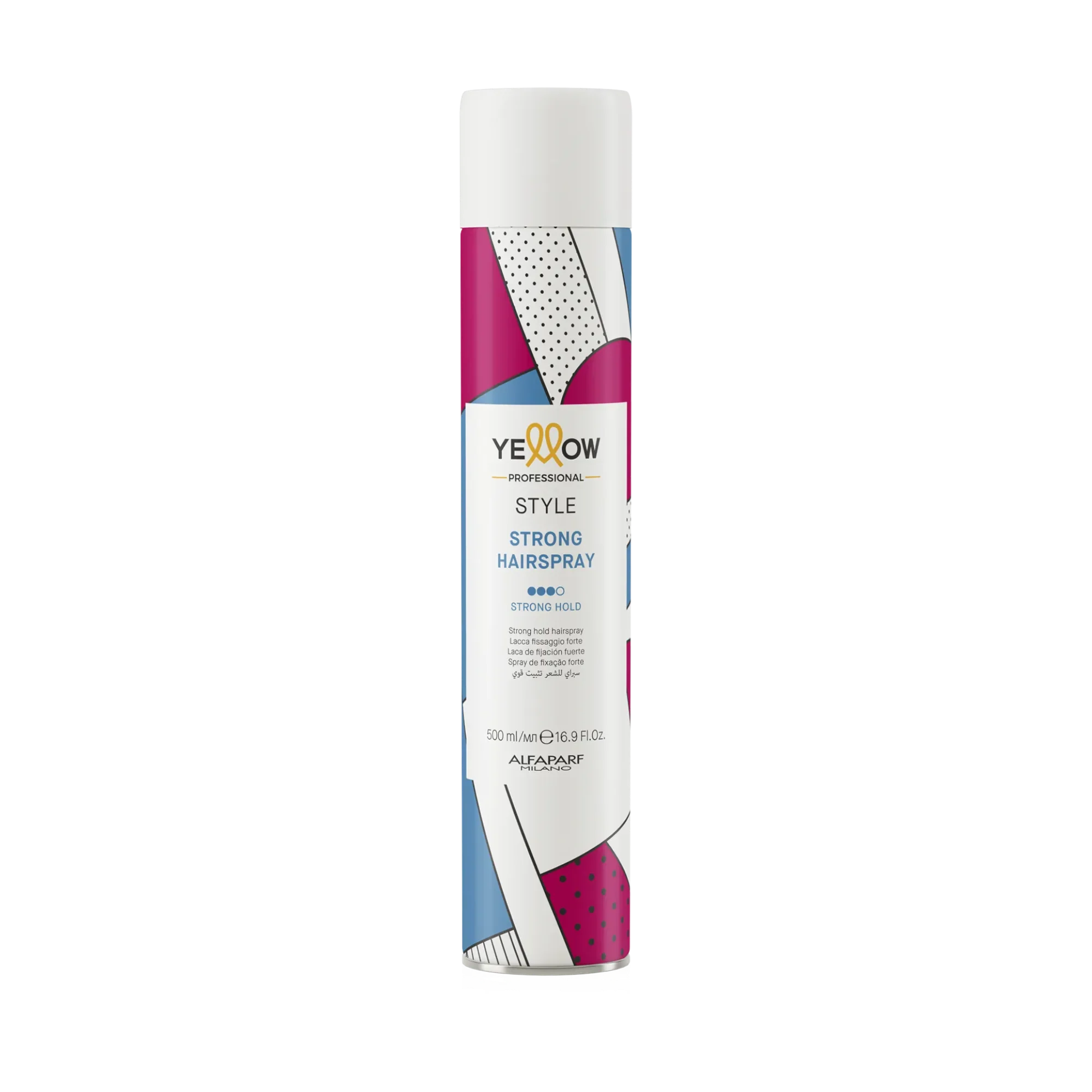 YELLOW PROFESSIONAL STYLE STRONG Lakier do włosów o mocnym utrwaleniu 500 ml