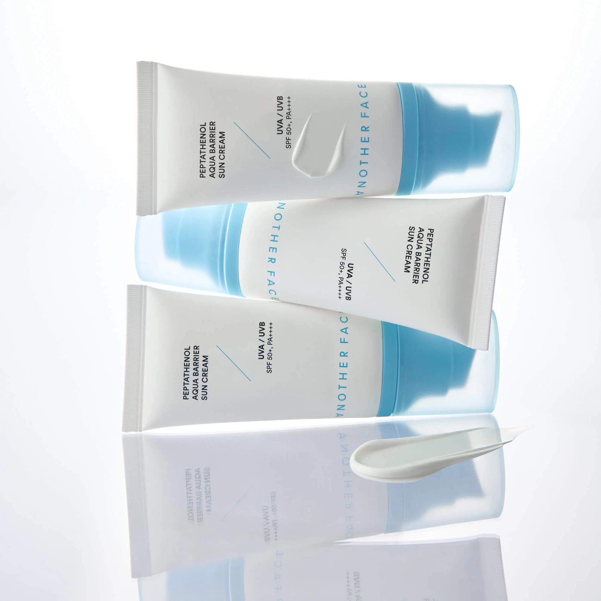 ANOTHER FACE PEPTATHENOL™ AQUA BARRIER SUN CREAM Nawilżający krem do twarzy z filtrem SPF50+ PA++++ 50 ml - Image 6