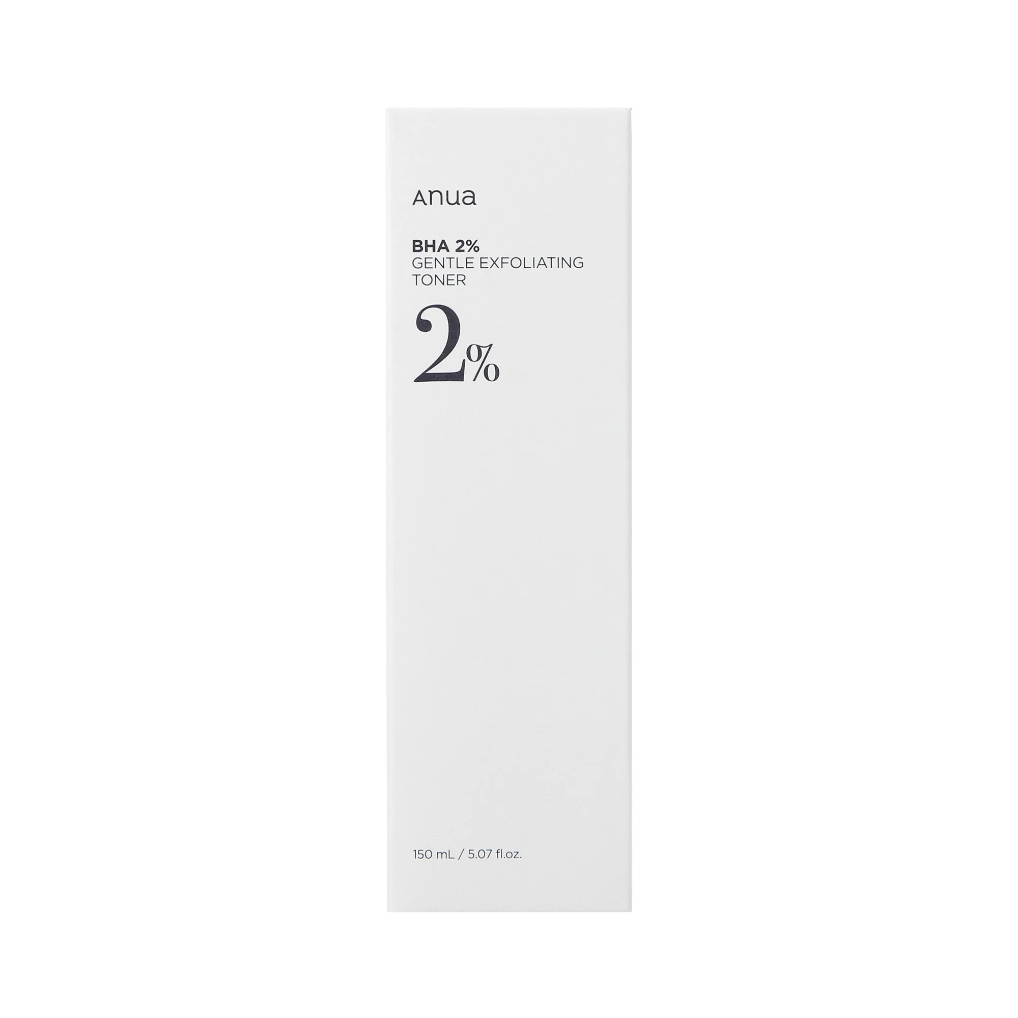 ANUA BHA 2% GENTLE EXFOLIATING TONER Łagodny tonik z kwasem BHA 150 ml - Image 2