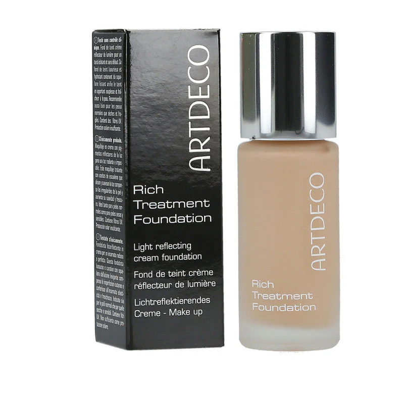 ARTDECO Rich Treatment Kremowy rozświetlający podkład do twarzy 15 Cashmere Rose 20 ml