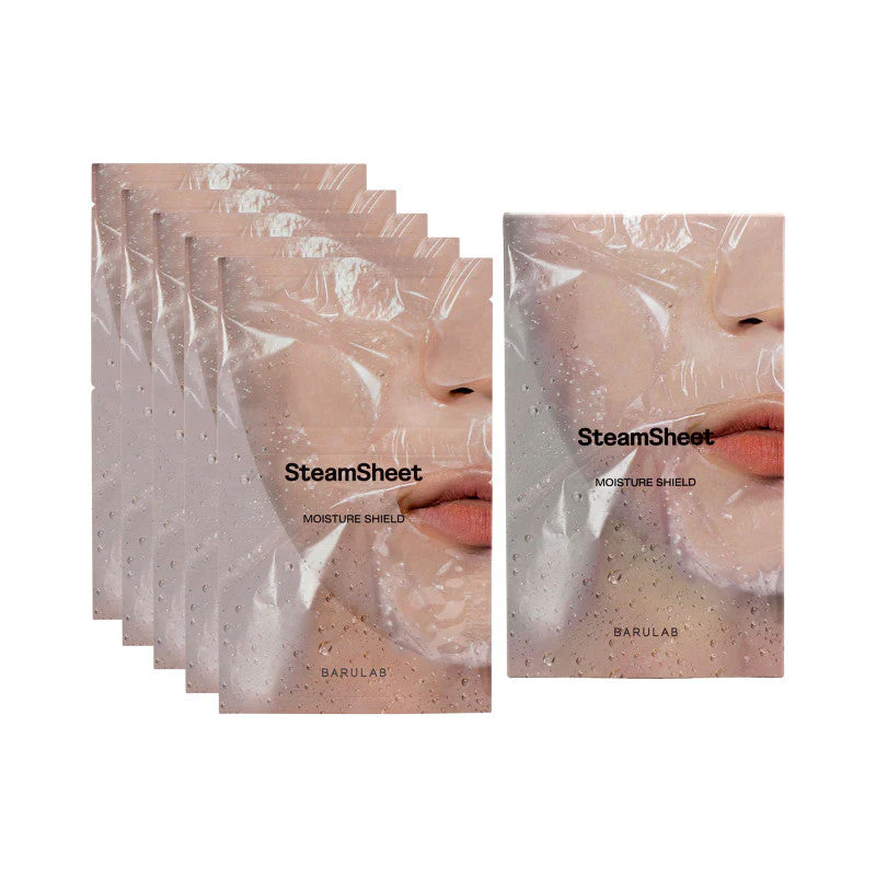 BARULAB AESTHETIC STEAMSHEET Maska nawilżająca w płachcie 22 g (5 szt.)