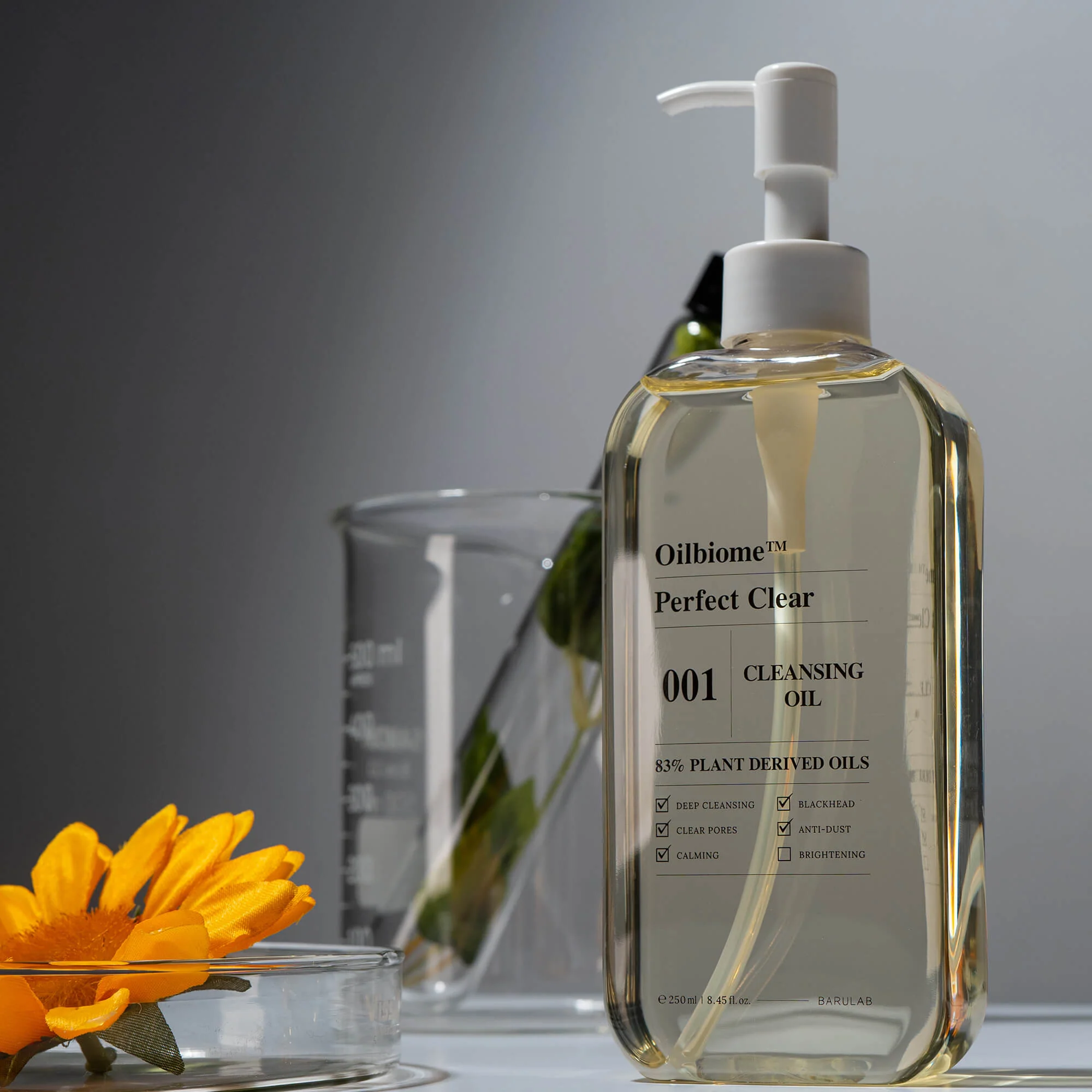 BARULAB OILBIOME PERFECT CLEAR Oczyszczający olejek do każdego rodzaju skóry 250 ml - Image 3