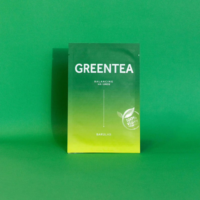 BARULAB THE CLEAN VEGAN Maska wegańska z zieloną herbatą 23 g - Image 2