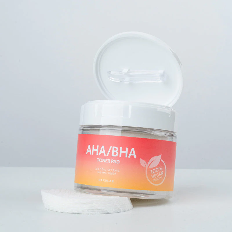 BARULAB THE CLEAN VEGAN Płatki tonizujące AHA/BHA 160 g - Image 2