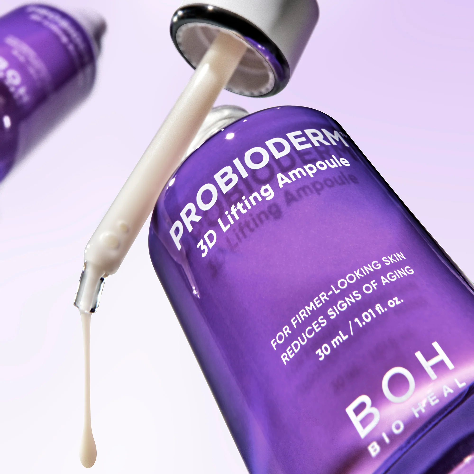 BOH BIO HEAL Probioderm™ 3D Lifting Ampoule – Skoncentrowane serum liftingujące 30 ml - Image 5