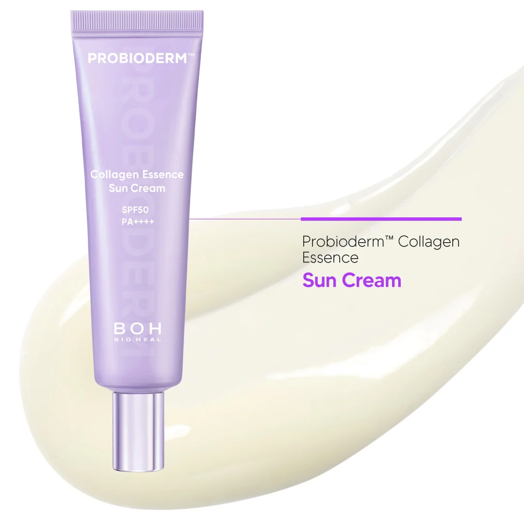 BIOHEAL BOH Probioderm™ Collagen Essence Sun Cream SPF50 PA++++ – Lekki nawilżający krem przeciwsłoneczny 50 ml - Image 4