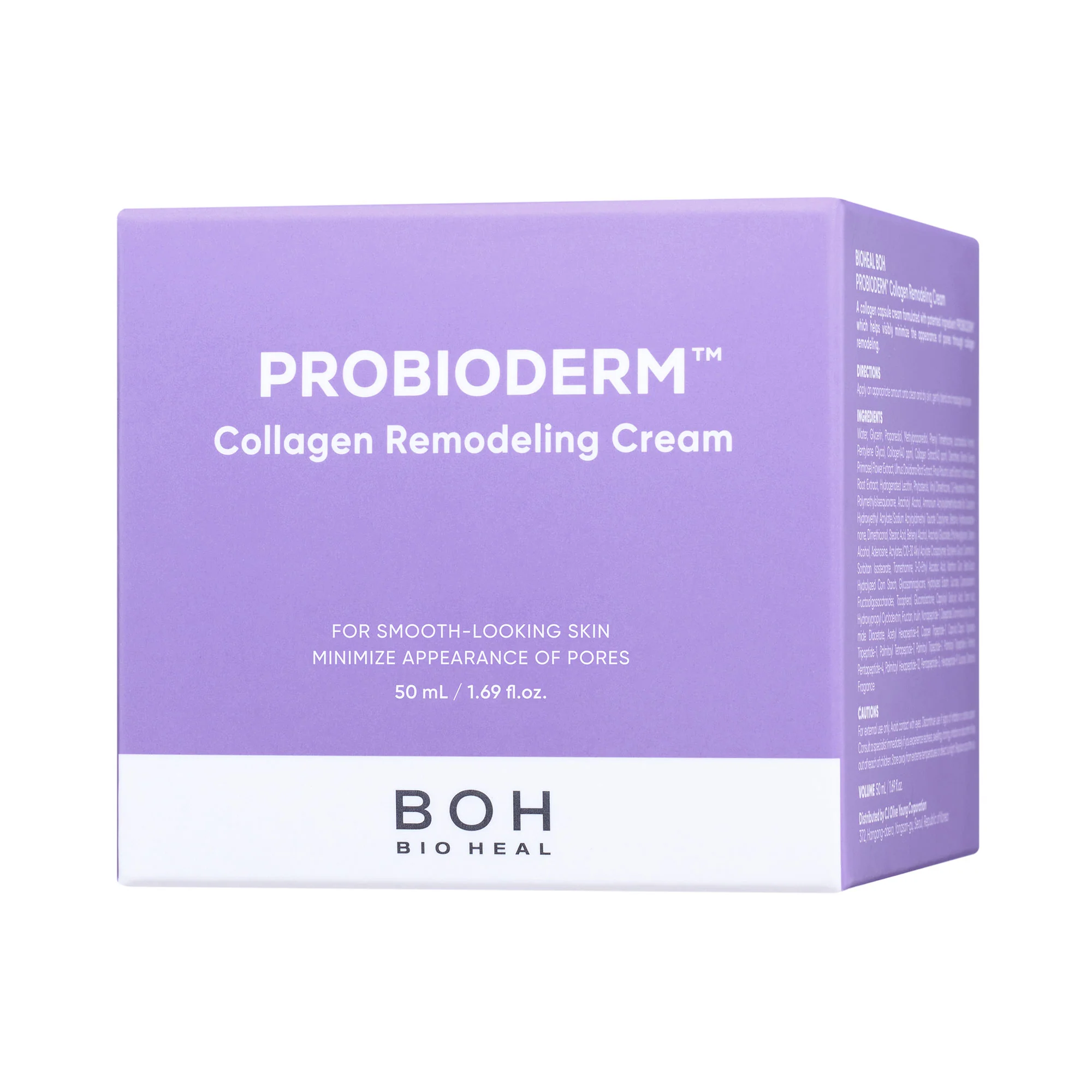 BOH BIO HEAL Probioderm™ Collagen Remodeling Cream – Wygładzający krem kolagenowo-peptydowy 50 ml - Image 3