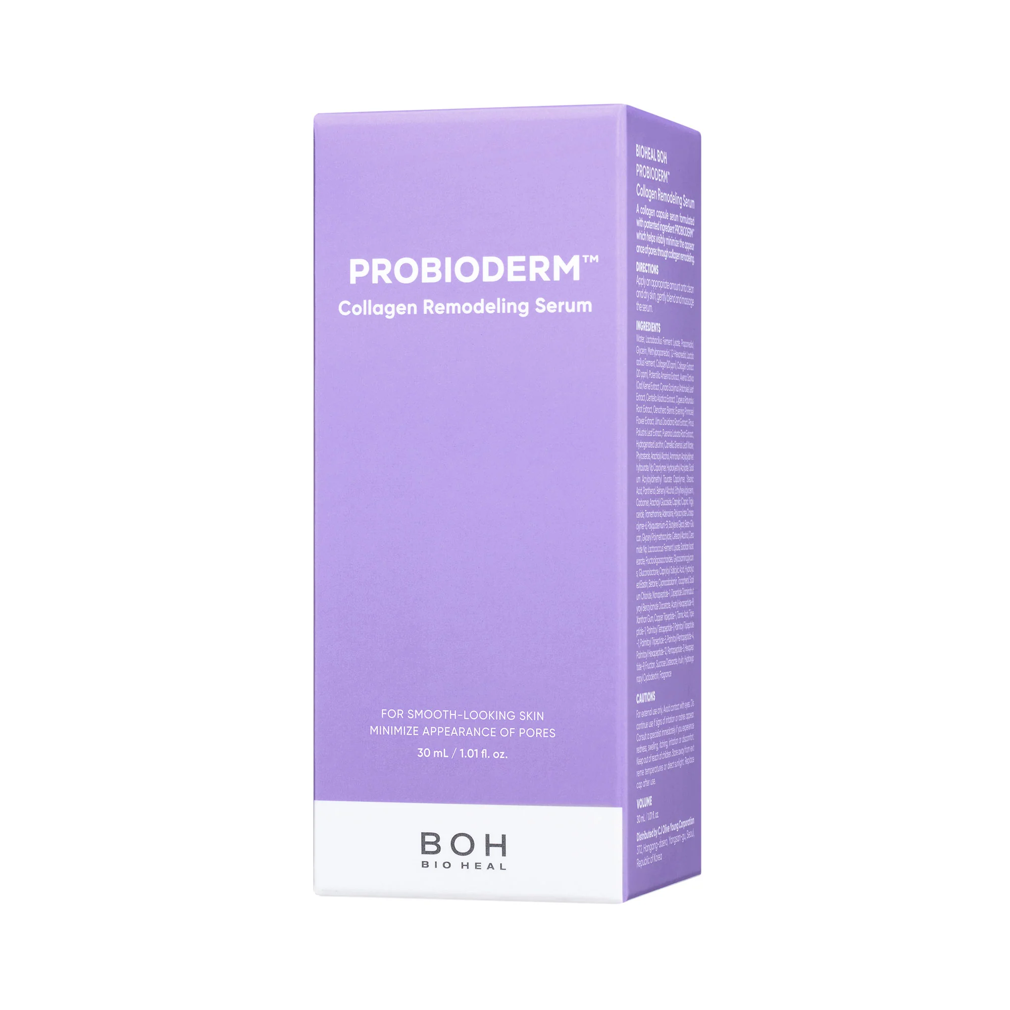 BOH BIO HEAL Probioderm™ Collagen Remodeling Serum - Wygładzające serum kolagenowe 30 ml - Image 3