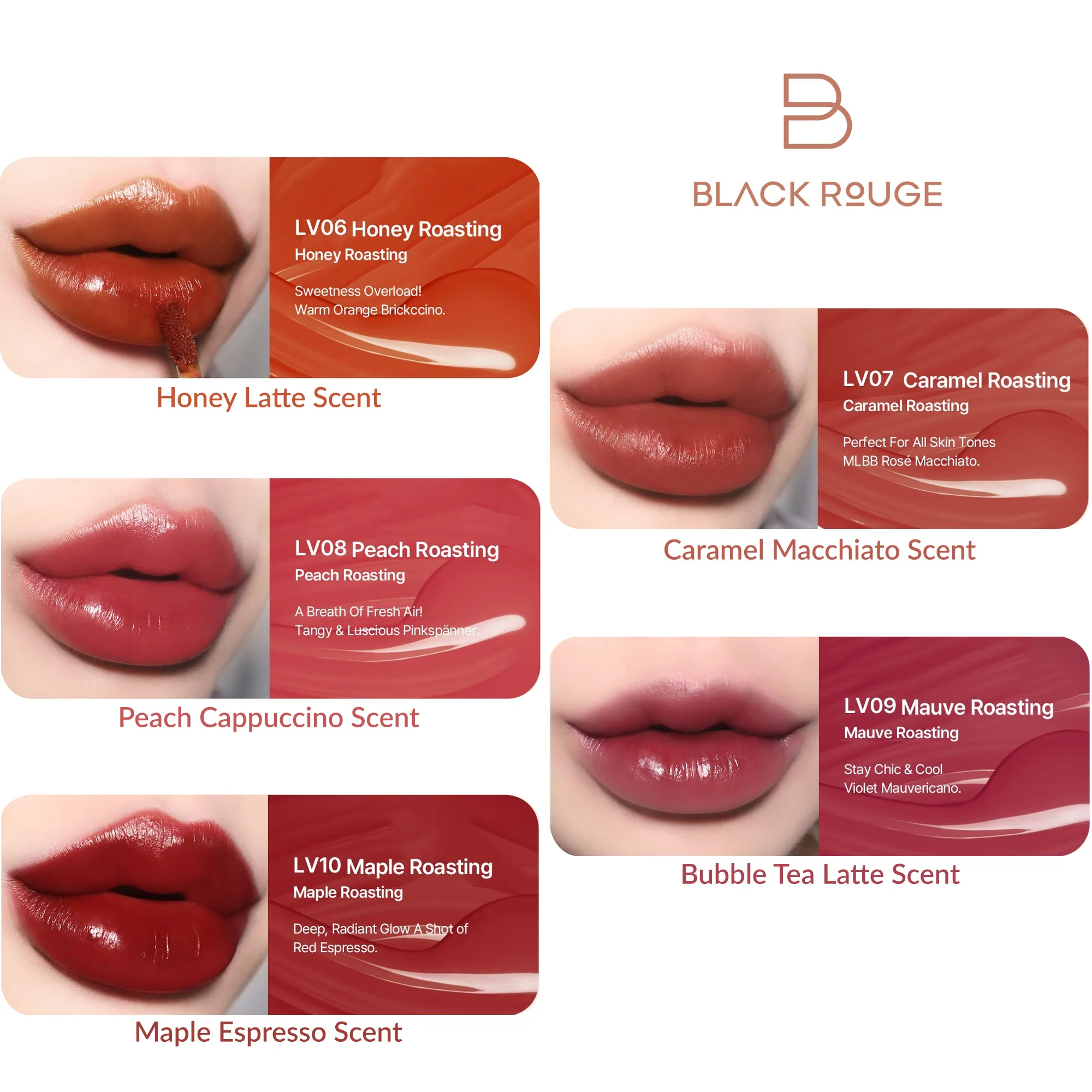 BLACK ROUGE DRIP HOT WATER TINT Ultra lekki tint do ust 4,5 g - Image 2