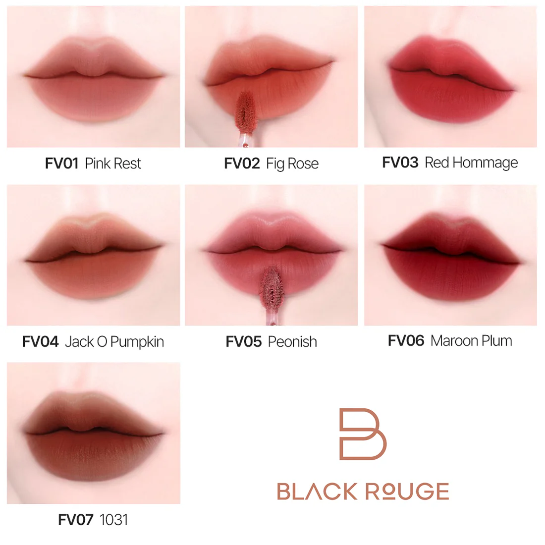 BLACK ROUGE ICY TO FOG VELVET Matowy tint do ust 3,5 g - Image 3