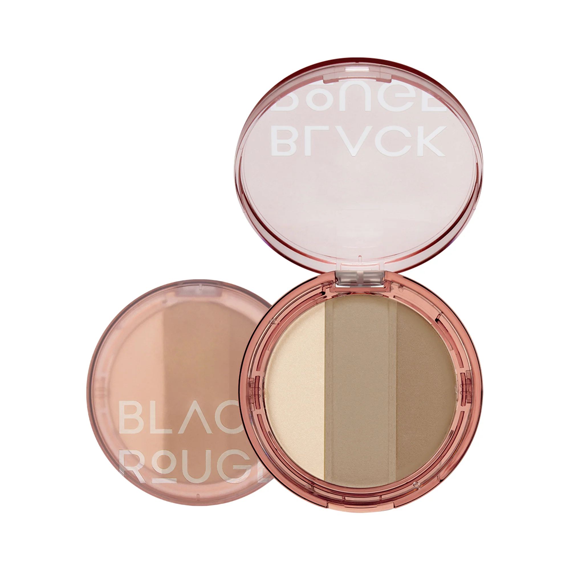 BLACK ROUGE UPANDDOWN TRIPLE CONTOURING Paleta do konturowania twarzy 10 g
