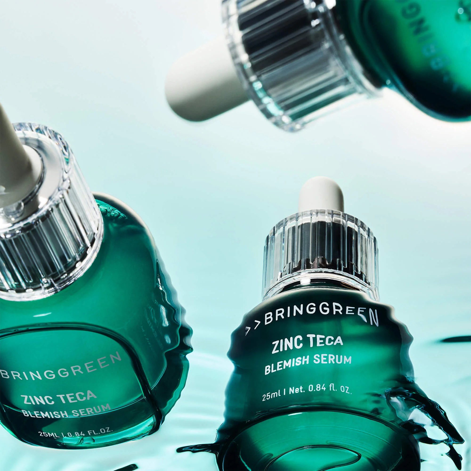BRINGGREEN Zinc Teca Blemish Serum – Skoncentrowane serum do twarzy przeciw niedoskonałościom 25 ml - Image 8