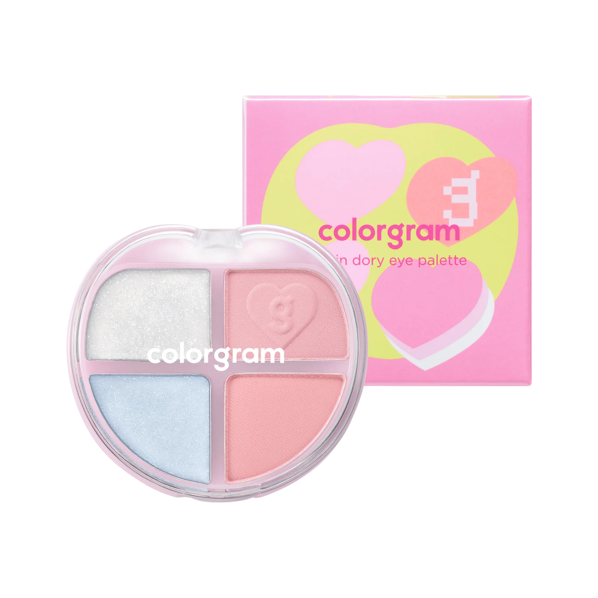COLORGRAM TINTIN DORY EYE PALETTE Paleta cieni do powiek, 05 Fairy Tory 4 g - Image 2