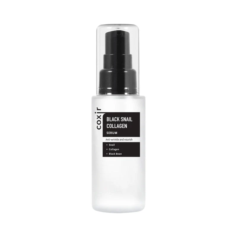 COXIR BLACK SNAIL COLLAGEN LINE Odmładzające serum z mucyną ślimaka i kolagenem 50 ml