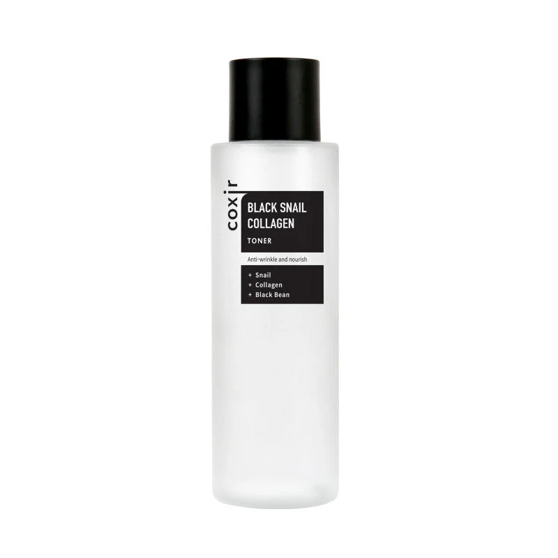 COXIR BLACK SNAIL COLLAGEN LINE Regenerujący tonik z mucyną ślimaka i kolagenem 150 ml