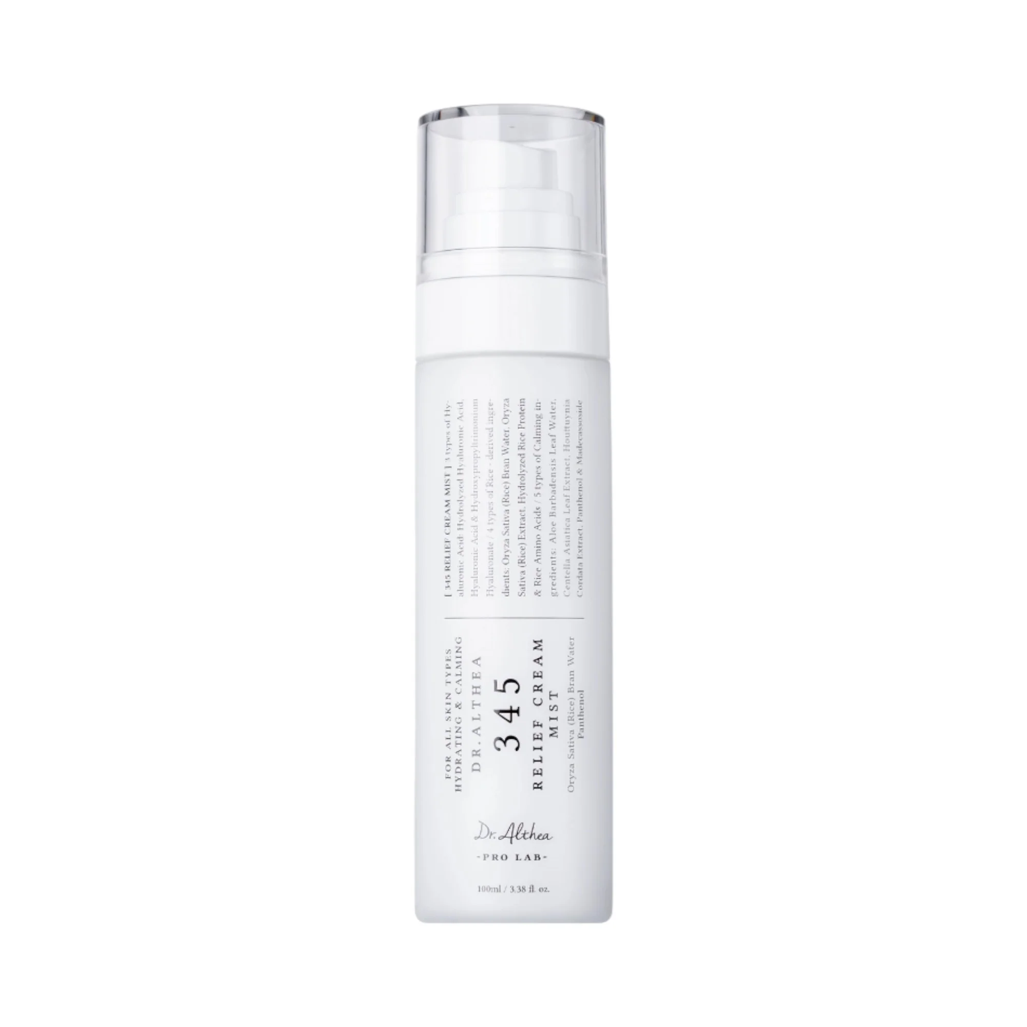 DR. ALTHEA 345 RELIEF CREAM MIST Kojąca kremowa mgiełka do twarzy 100 ml