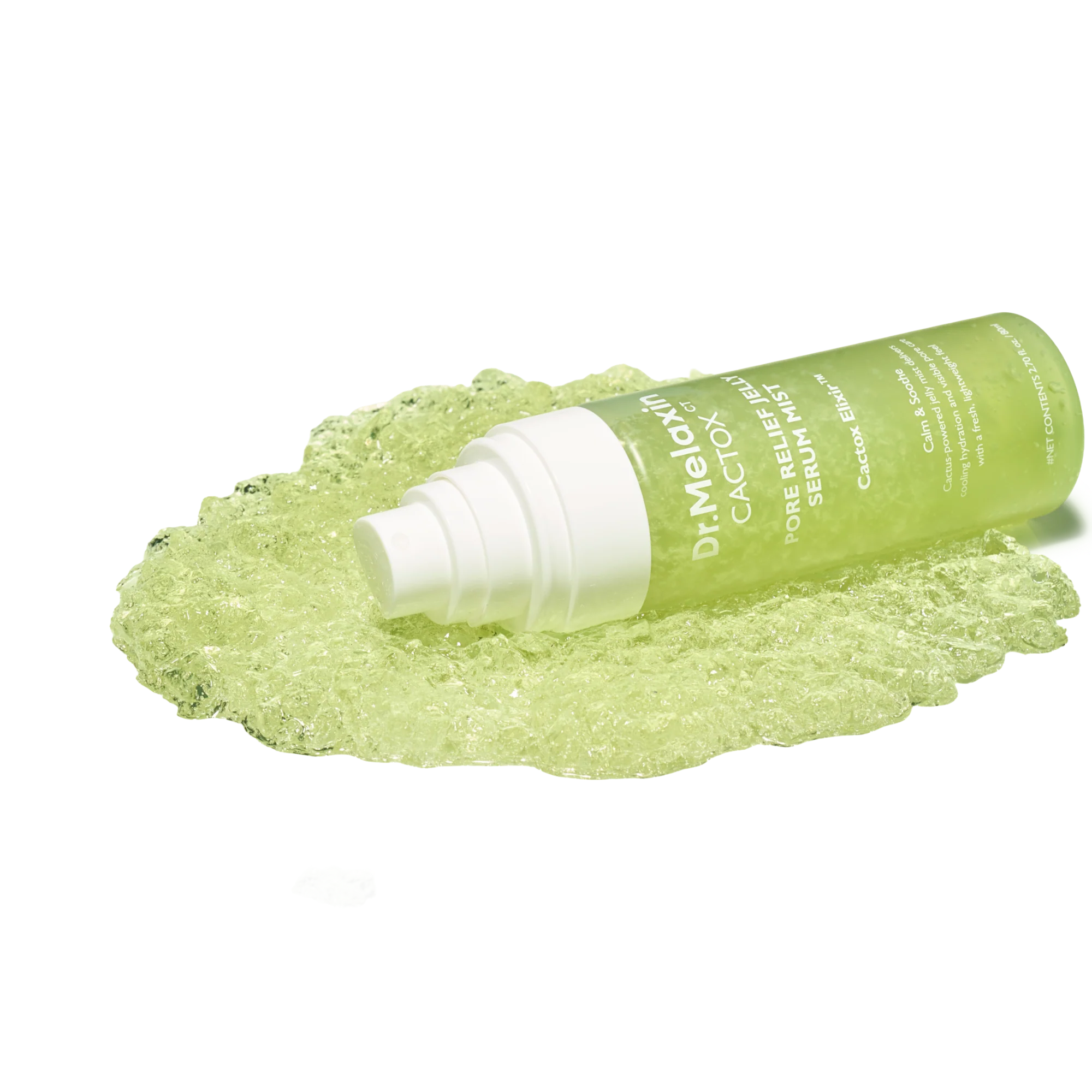DR.MELAXIN CACTOXCT RELIEF JELLY SERUM MIST Chłodząca mgiełka-serum do twarzy 80 ml - Image 3