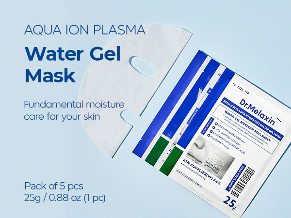 DR.MELAXIN AQUA ION LINE Maska-żel nawilżająca 5 x 25 g - Image 3