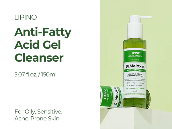 DR.MELAXIN LIPINO LINE Żel oczyszczający do twarzy dla cery tłustej 150 ml - Image 4