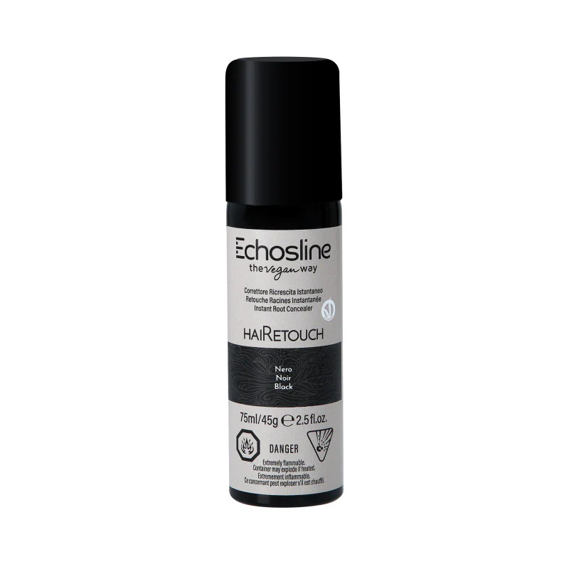 ECHOSLINE HAIRETOUCH Spray do maskowania odrostów i siwych włosów 70 ml - Image 2
