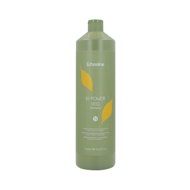 ECHOSLINE KI-POWER VEGAN Keratynowy szampon do włosów 1000 ml