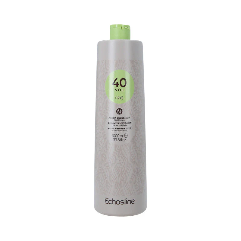 ECHOSLINE OXY 12% 40 VOL Kremowy aktywator do farbowania 1000 ml