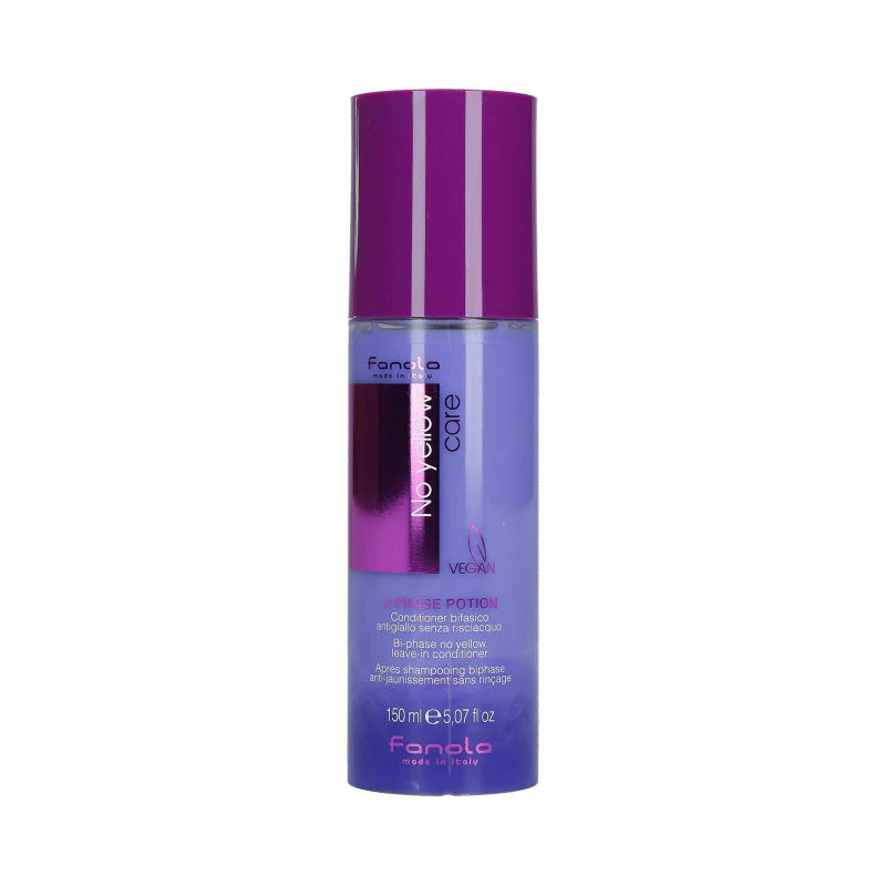 FANOLA NO YELLOW Dwufazowa odżywka do włosów w sprayu 150 ml