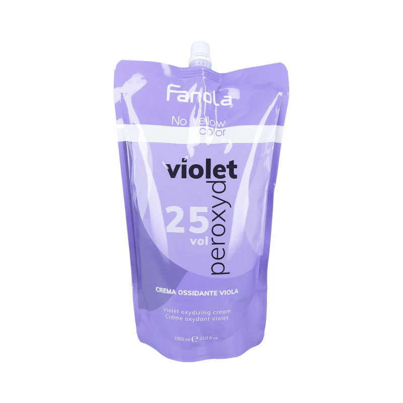 FANOLA NO YELLOW Fioletowy utleniacz w kremie 7% (25vol.) 1000 ml