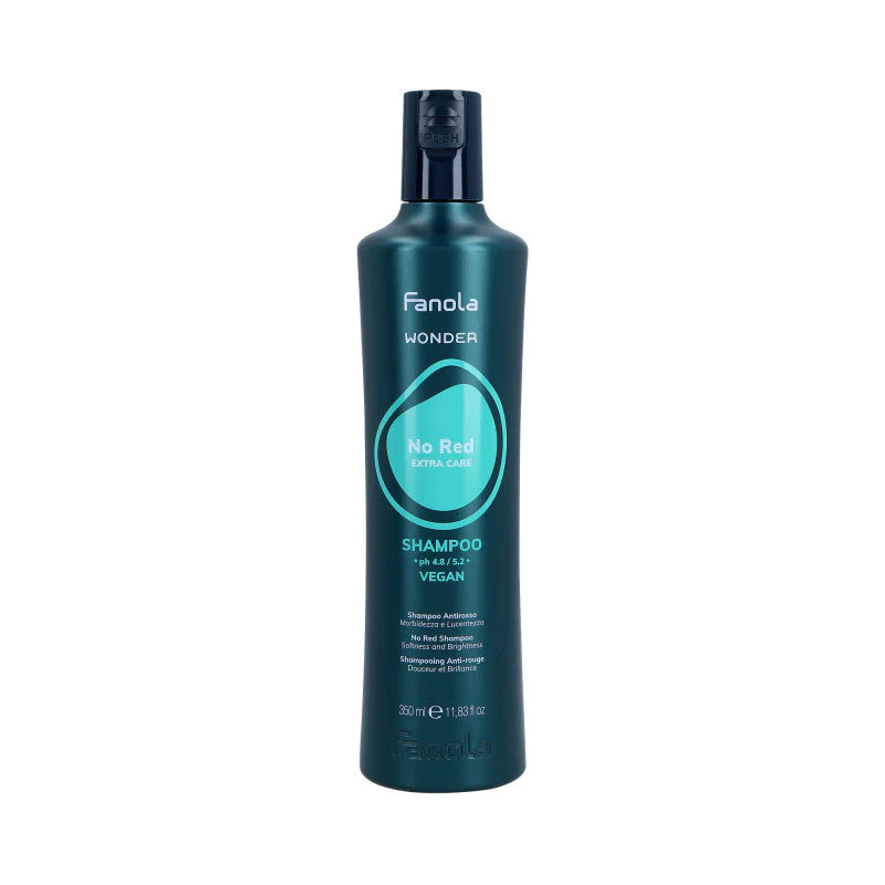 FANOLA WONDER NO RED EXTRA CARE Szampon neutralizujący do włosów brązowych 350 ml