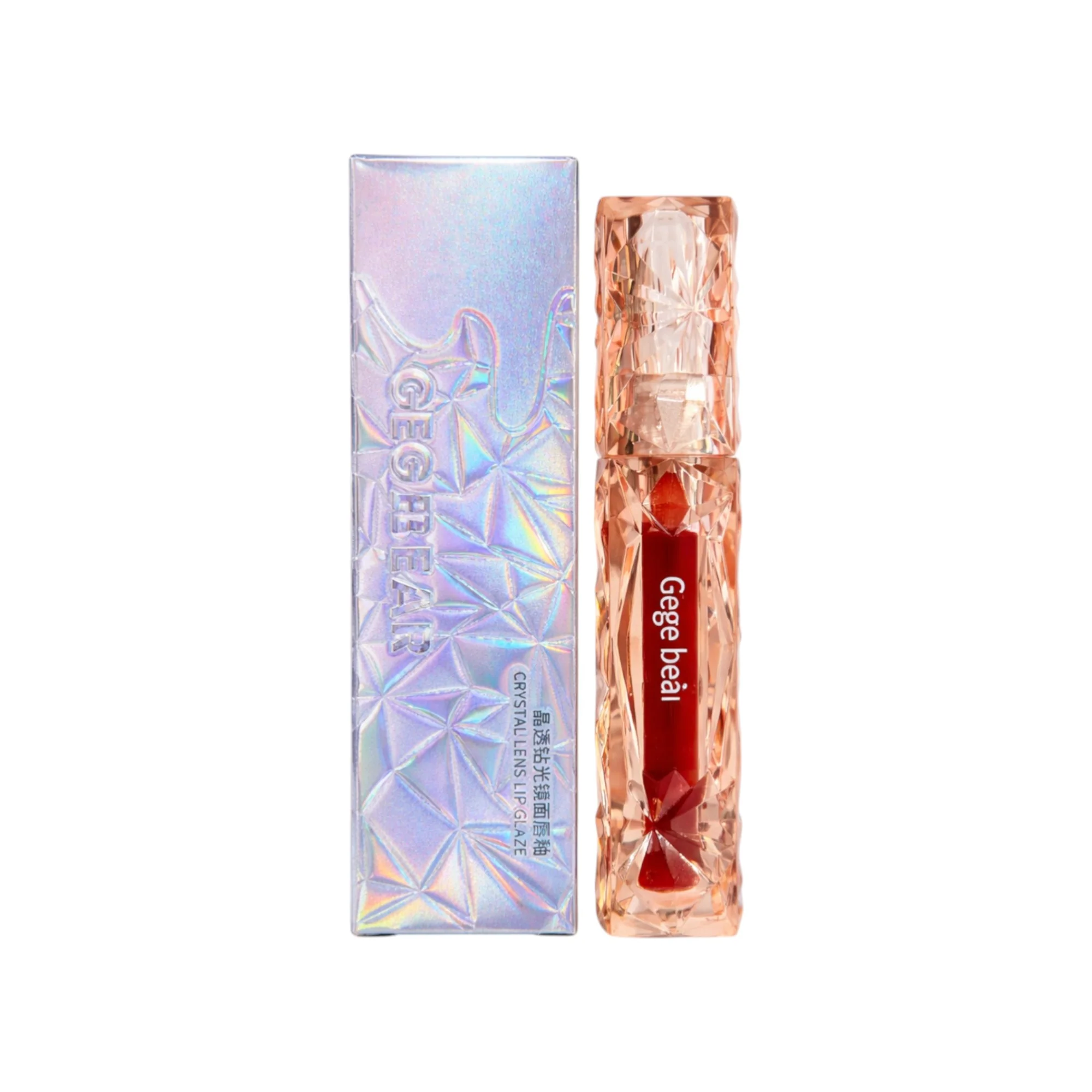 GEGE BEAR CRYSTAL LENS LIP GALZE Błyszczyk do ust z lustrzanym połyskiem i intensywnym blaskiem 2 g - Image 3