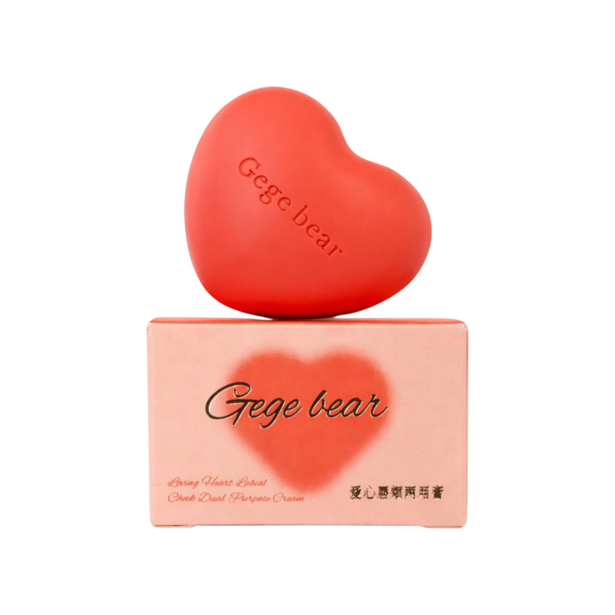 GEGE BEAR LOVING HEART CHEEK CREAM Kremowy tint do ust i policzków 6 g - Image 4