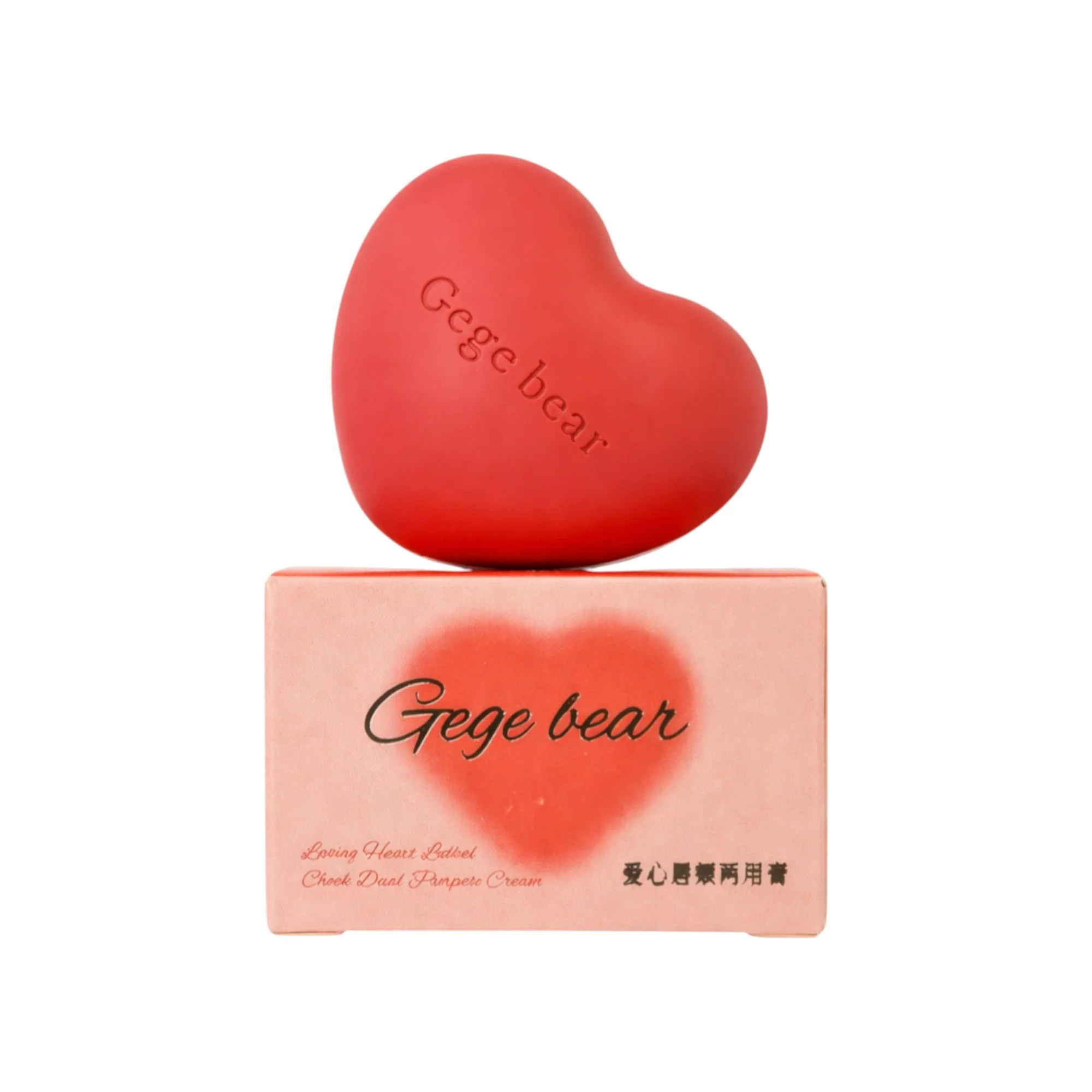 GEGE BEAR LOVING HEART CHEEK CREAM Kremowy tint do ust i policzków 6 g - Image 5