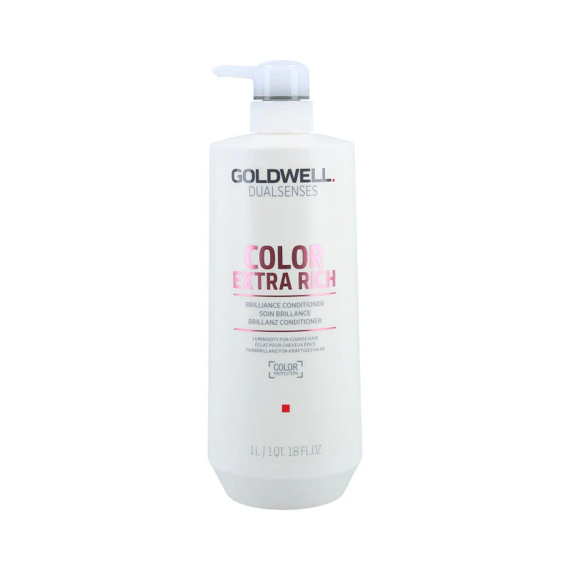 GOLDWELL DUALSENSES COLOR EXTRA RICH Nabłyszczająca odżywka do włosów grubych i opornych 1000 ml