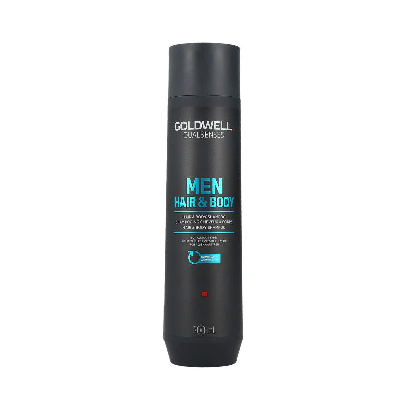 GOLDWELL DUALSENSES MEN Szampon do włosów i ciała 300 ml