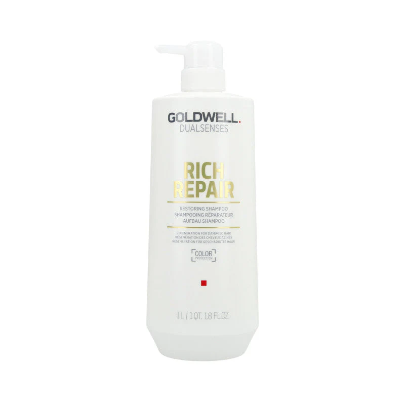 Goldwell Dualsenses Rich Repair Szampon odbudowujący do włosów zniszczonych 1000 ml