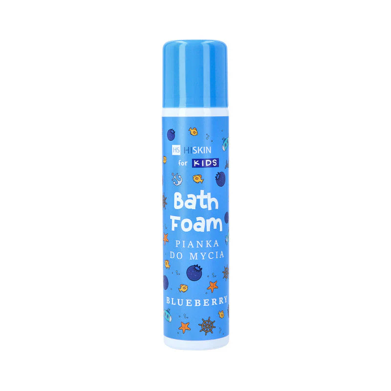 HISKIN FOR KIDS BLUEBERRY Niebieska pianka do mycia skóry dzieci 250 ml