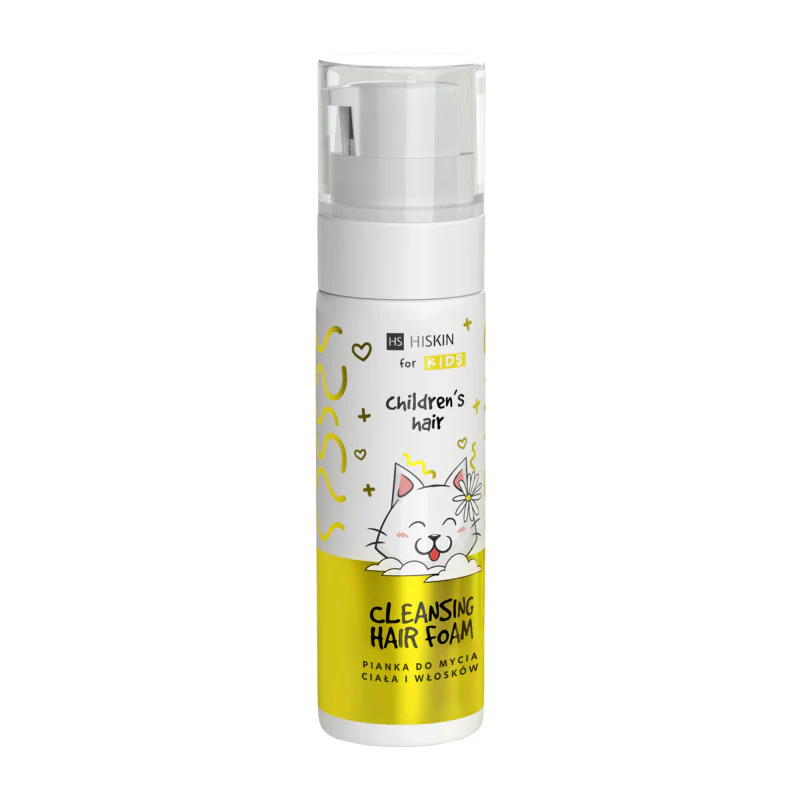 HISKIN KIDS Pianka do mycia ciała i włosków 200 ml