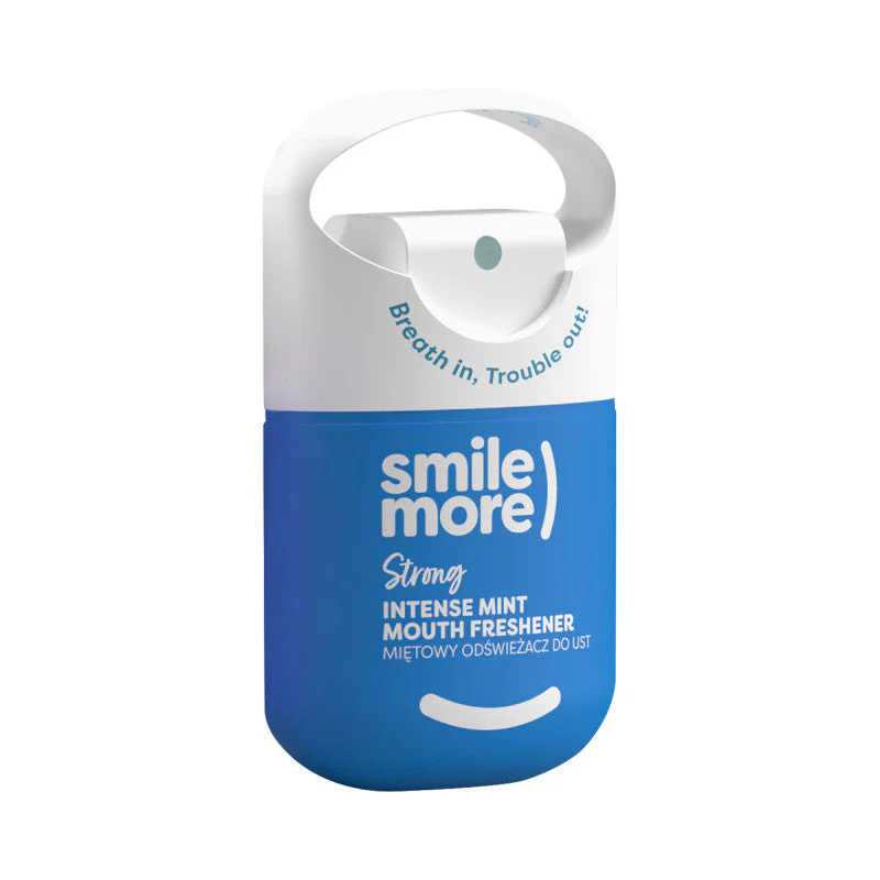 HISKIN SMILE MORE Miętowy odświeżacz do ust Strong Intense Mint 20 ml