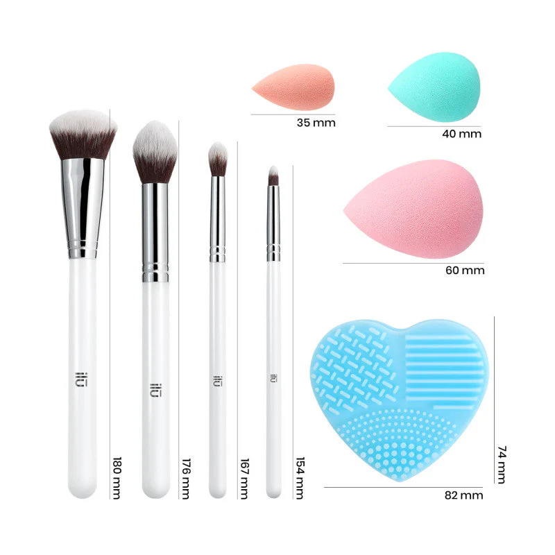 ilū Perfect Pick Up - Zestaw pędzli i akcesoriów do makijażu - Image 2