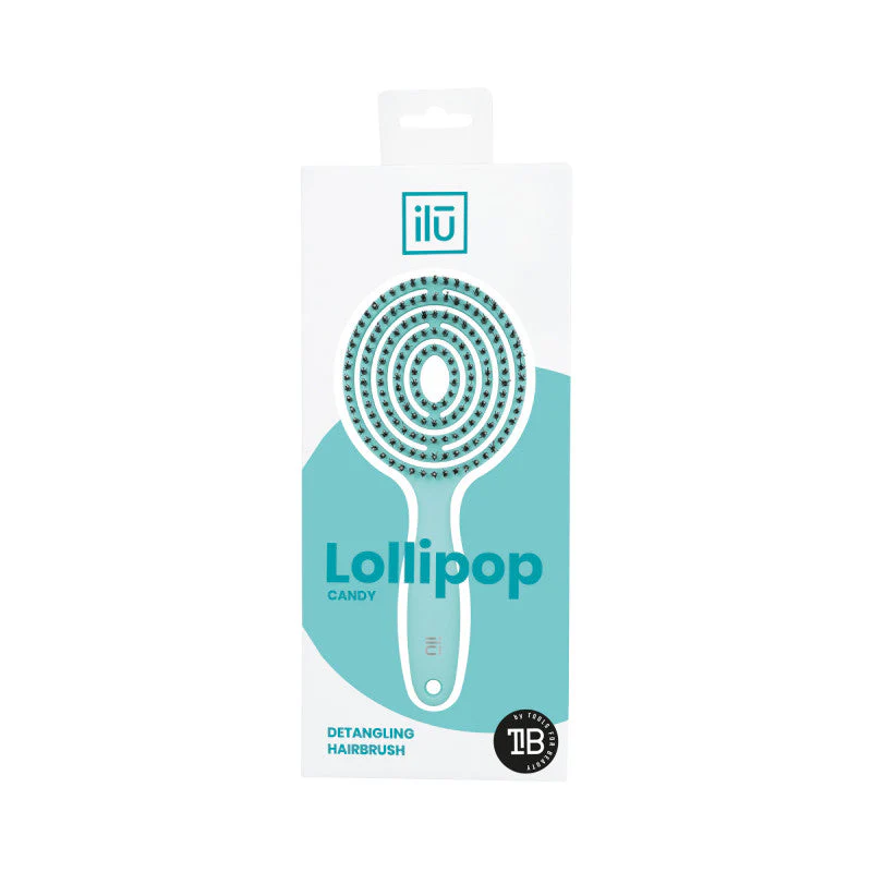 ilū Lollipop Candy Szczotka do włosów, Turkusowa