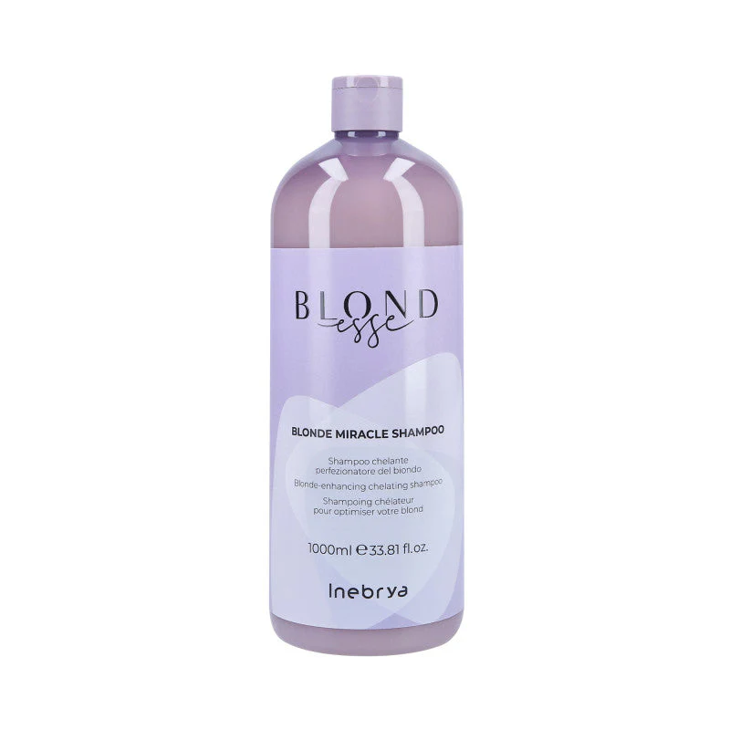 INEBRYA BLONDESSE MIRACLE Odżywczy szampon do włosów blond 1000 ml