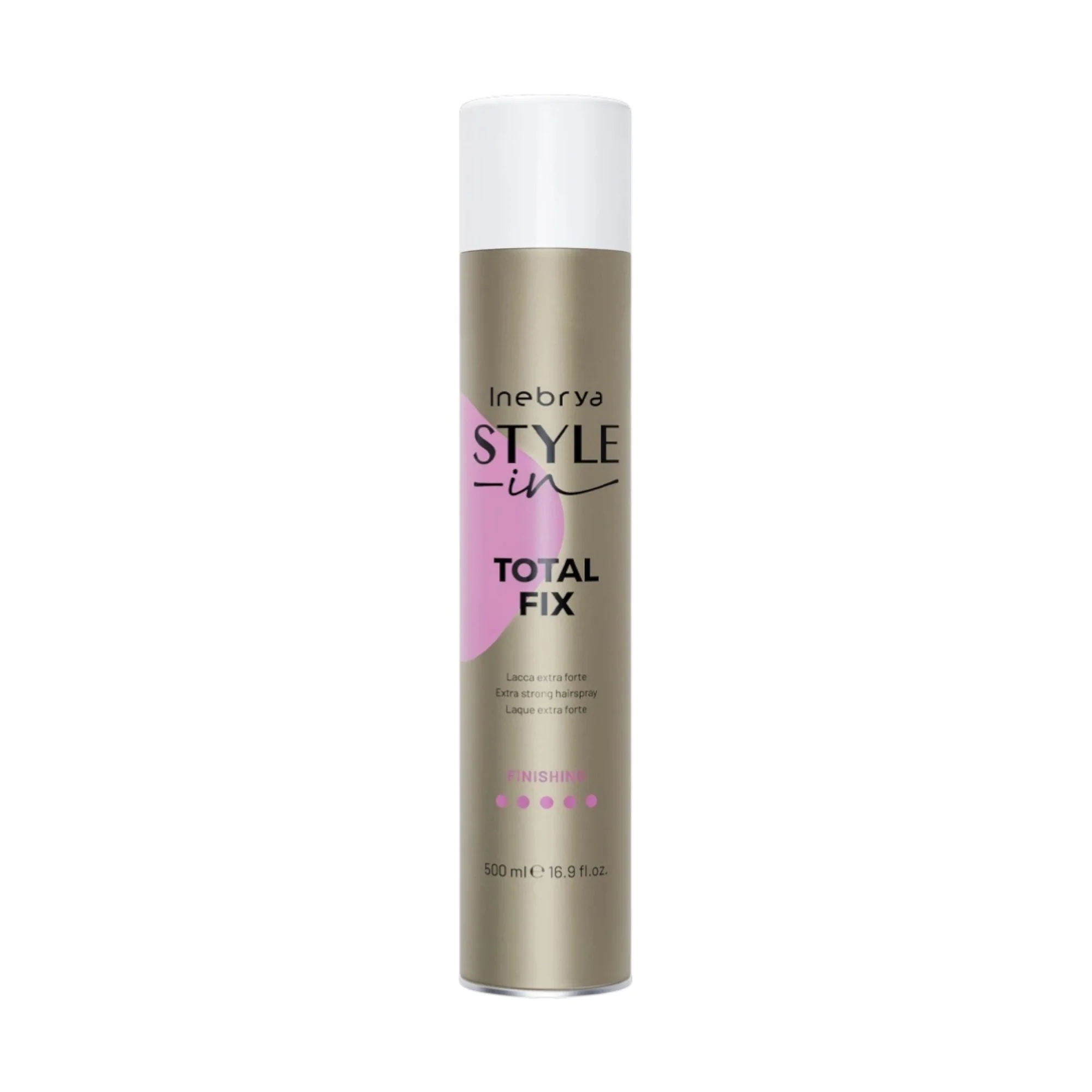 INEBRYA IC STYLE-IN TOTAL FIX Lakier do włosów o bardzo mocnym utrwaleniu 500 ml