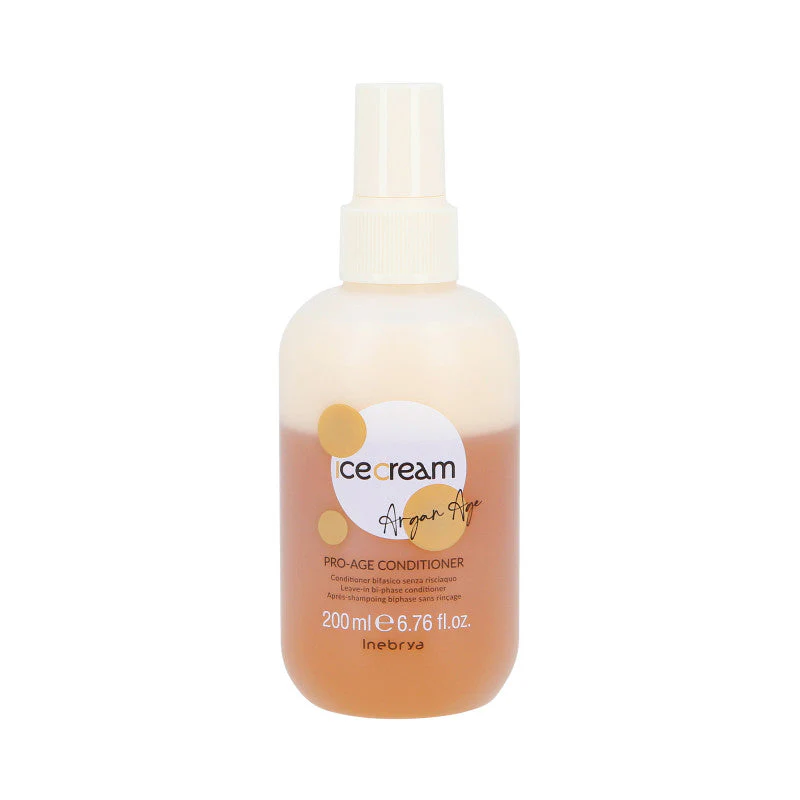 INEBRYA ICE CREAM PRO-AGE Dwufazowa odżywka do włosów bez spłukiwania 200 ml