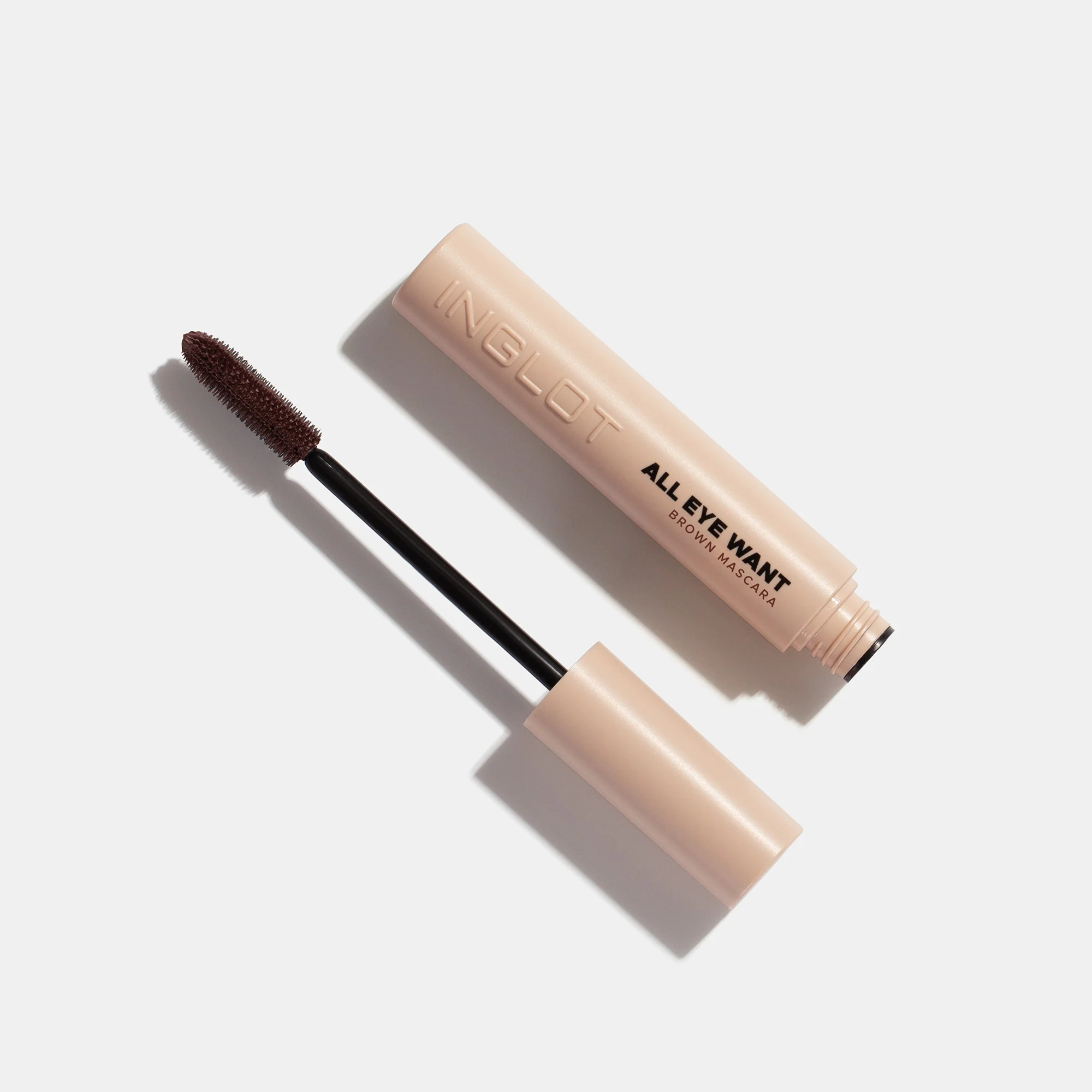 INGLOT ALL EYE WANT Brązowy tusz do rzęs 5 ml - Image 5