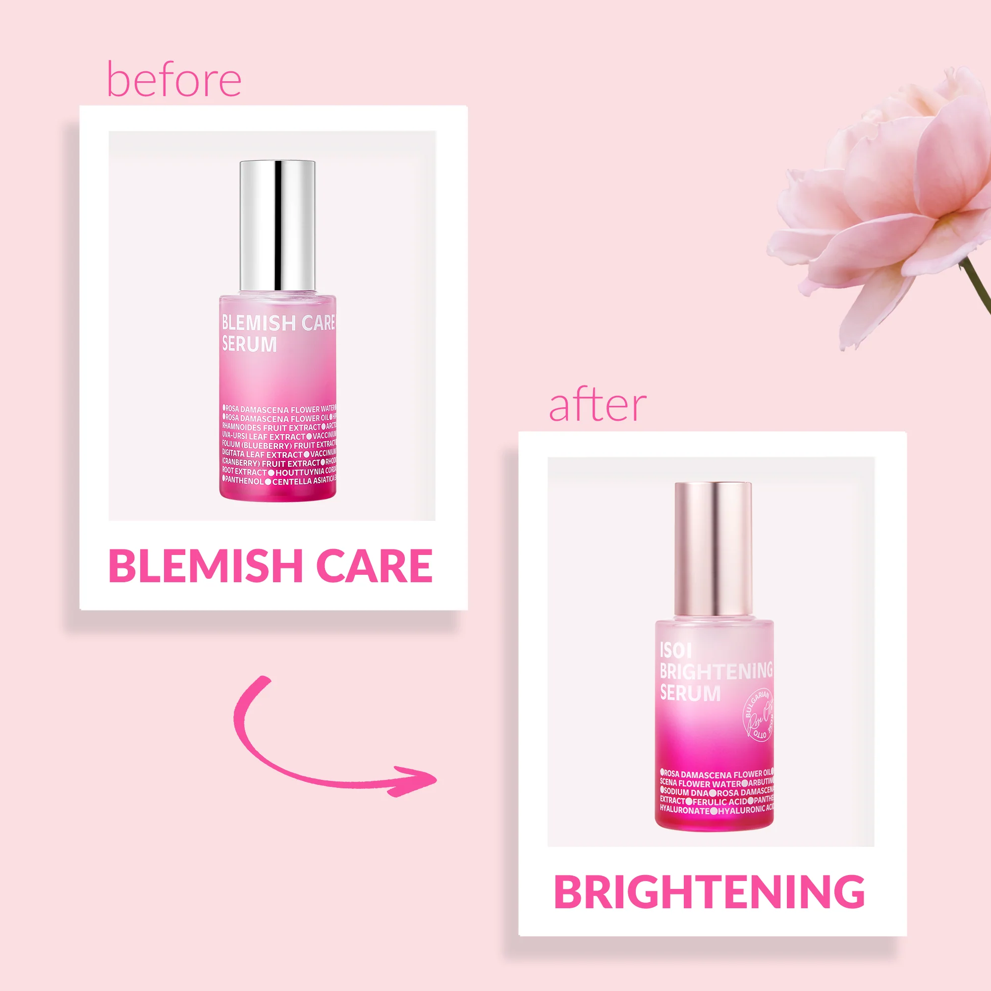 ISOI BRIGHTENING CARE SERUM Serum rozjaśniające i wyrównujące koloryt skóry 35 ml - Image 3