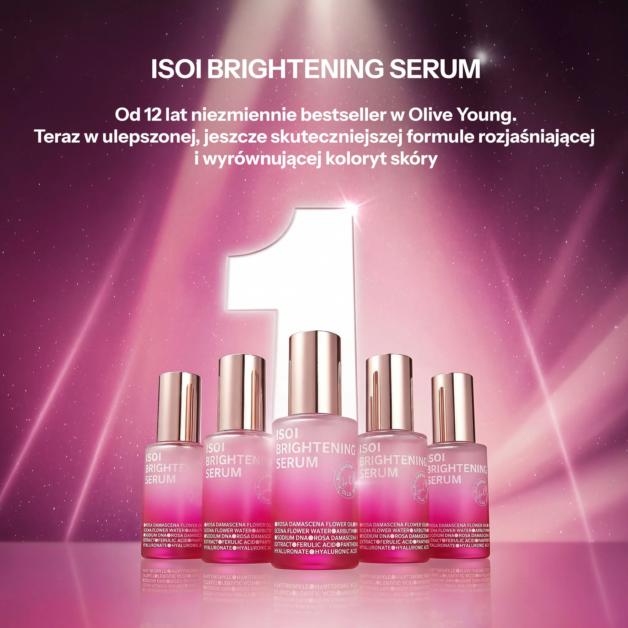 ISOI BRIGHTENING CARE SERUM Serum rozjaśniające i wyrównujące koloryt skóry 35 ml - Image 4