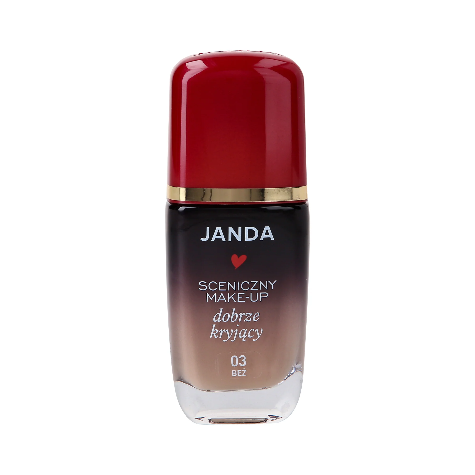 JANDA MAKE-UP Sceniczny podkład do twarzy 30 ml - Image 2